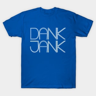 Dank Jank | MTG Janky Brew | White Font T-Shirt